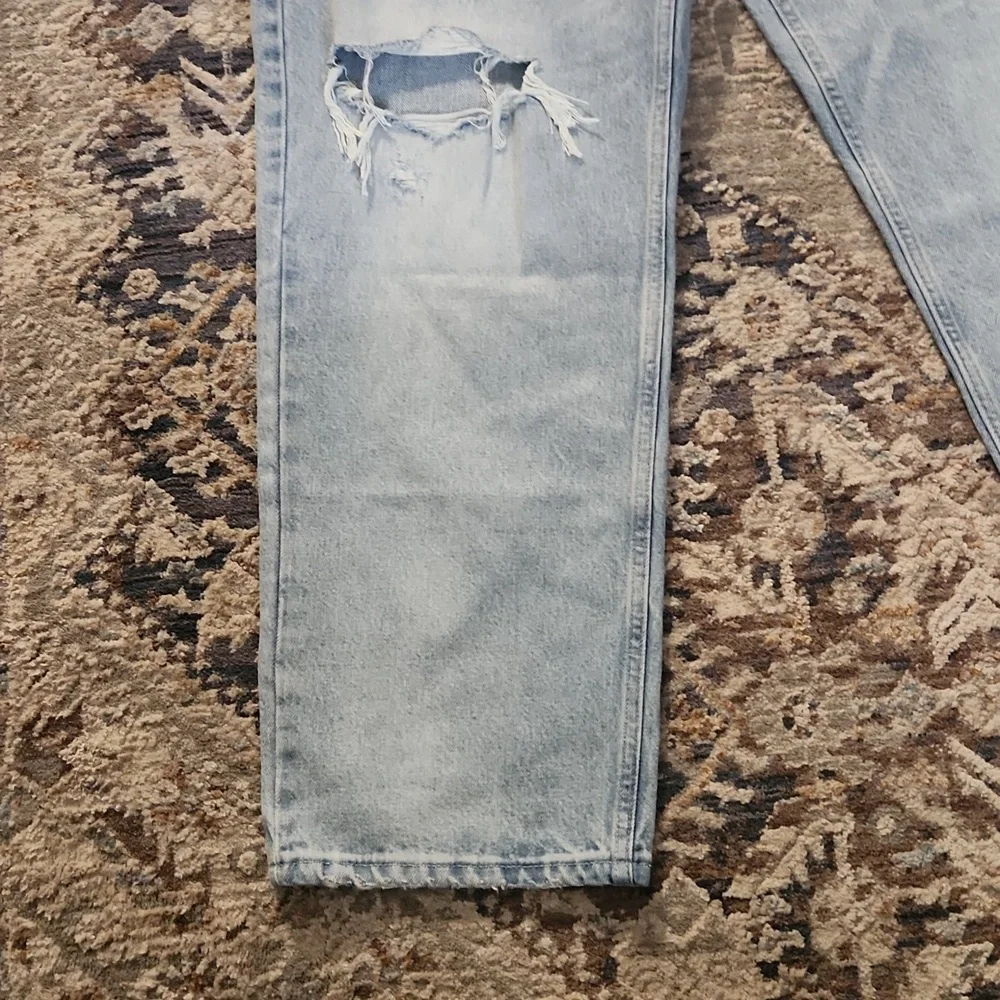 Levi's Silvertab Loose Blue Relaxed Fit Jeans with Distressed Details
